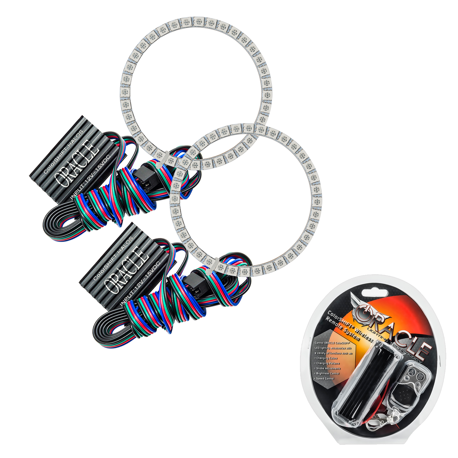 3980-330 - Infiniti G35 Sedan 2007-2008 ORACLE ColorSHIFT Halo Kit